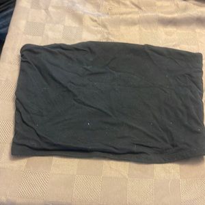 Simple black tube top size medium